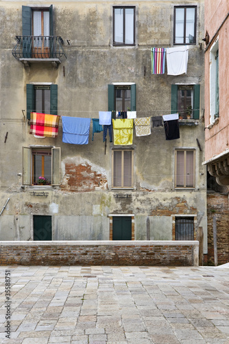 panni stesi a venezia