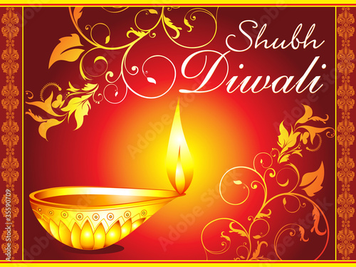 abstract diwali artistic wallpaper