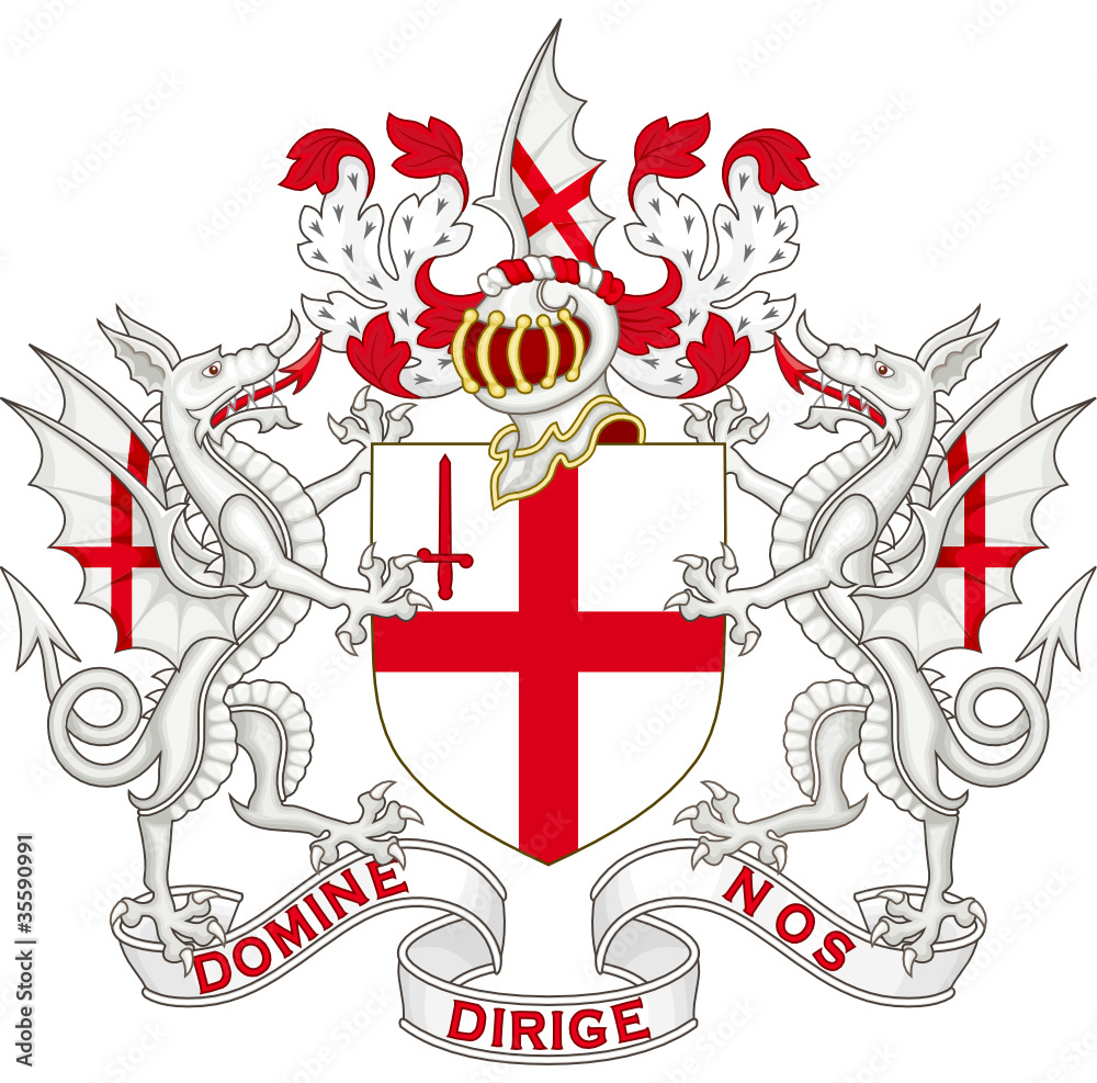 Fototapeta premium Herb Londynu