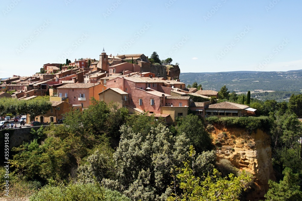 Village Roussillion, Provence, France.