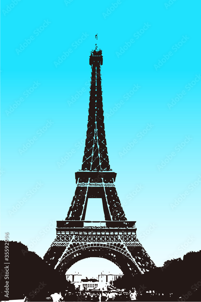 Obraz premium エッフェル塔