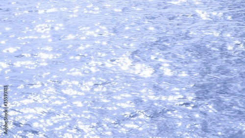 glitzerdes Wasser