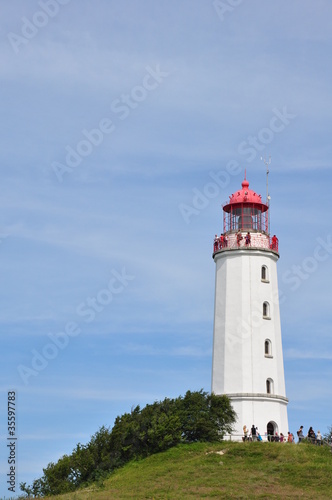 Insel Hiddensee - Leuchtturm auf dem Dornbusch