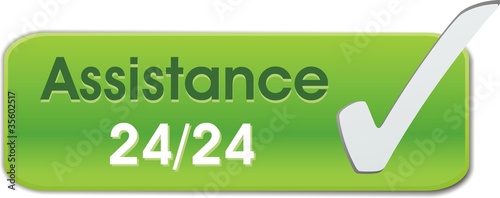 bouton asistance 24/24