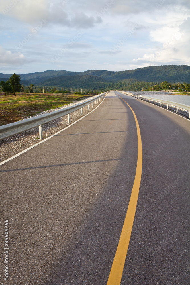 Straight road Straight road