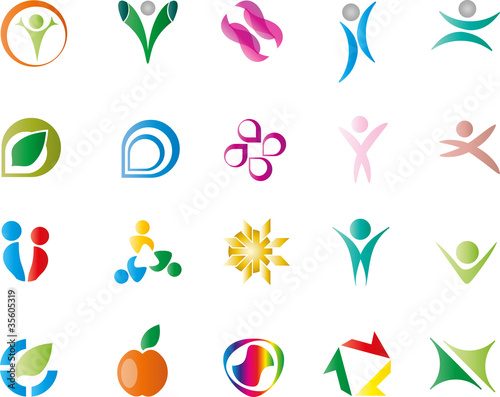 Logos, Zeichen, Symbol, Design, Elements