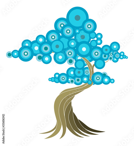 Abstract tree illustration