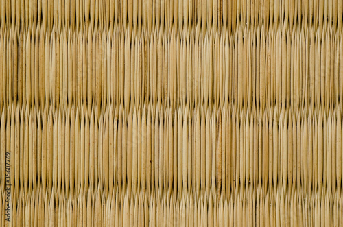 Photography Closeup of a tatami mat