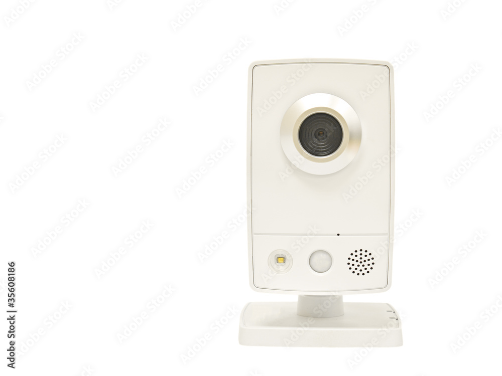 Web Camera Isolated on White Background Web Camera Isolated on White Background