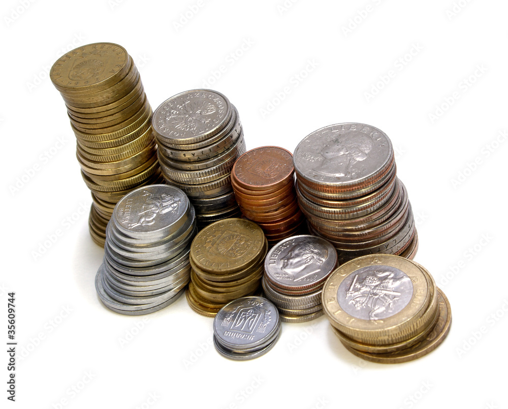stacks of coins stacks of coins