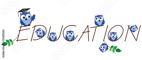 Teacher and pupils isolated on white background