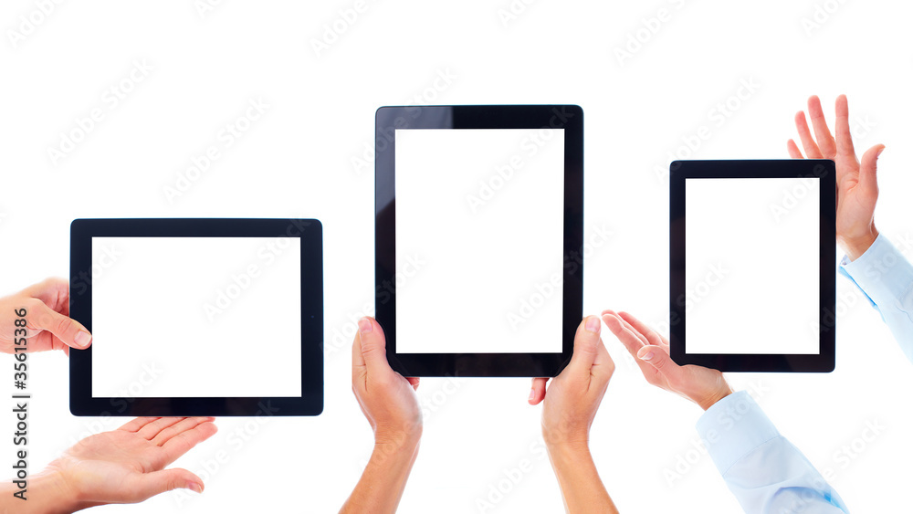 Tablet computer. Tablet computer.