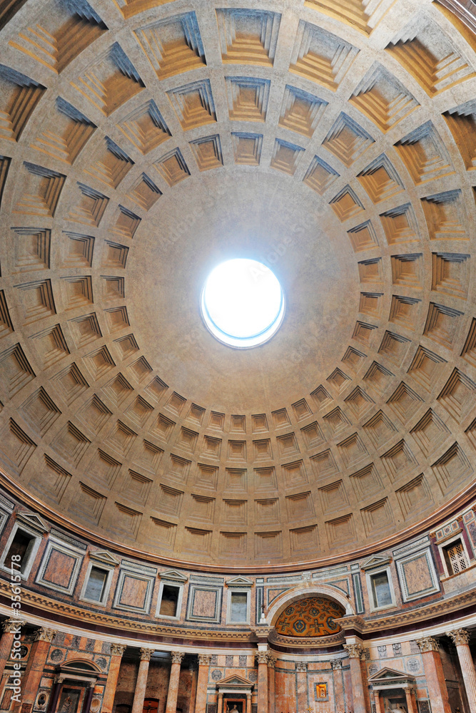 coupole du Panthéon, Rome