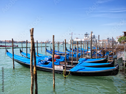 Gondolas, Venice