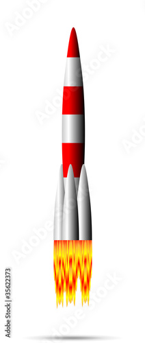 Starting rocket