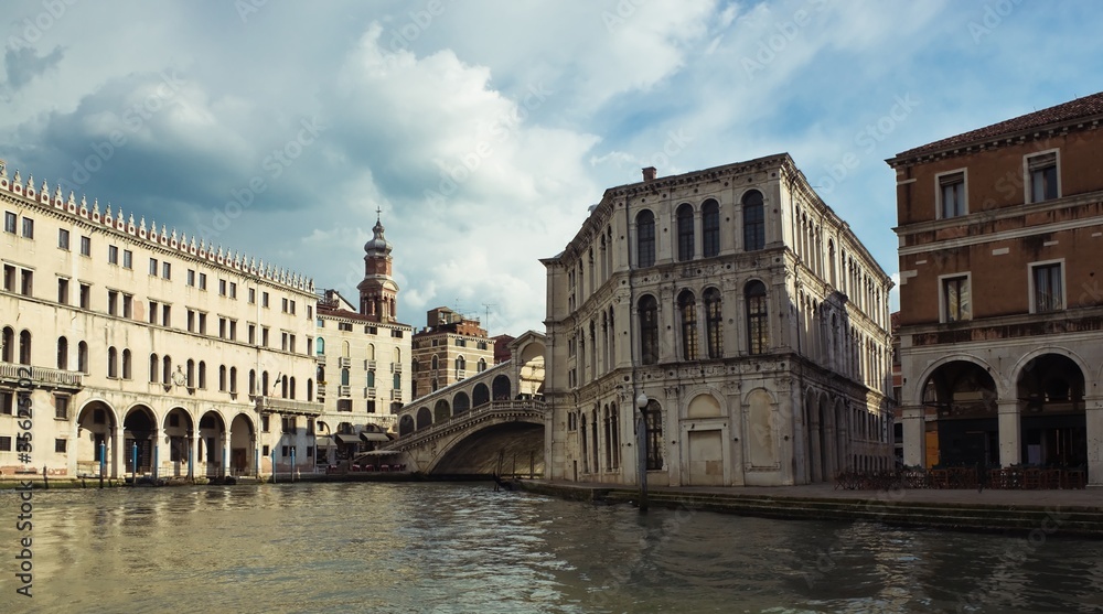 Венеция. Вид у моста Риальто