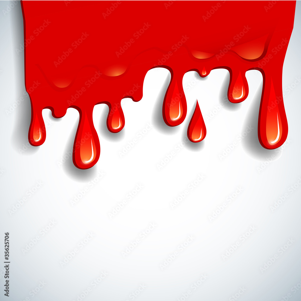 the abstract vector blood background