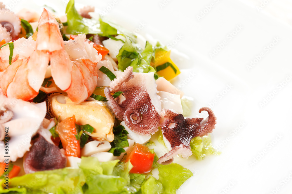 Seafood salad Seafood salad