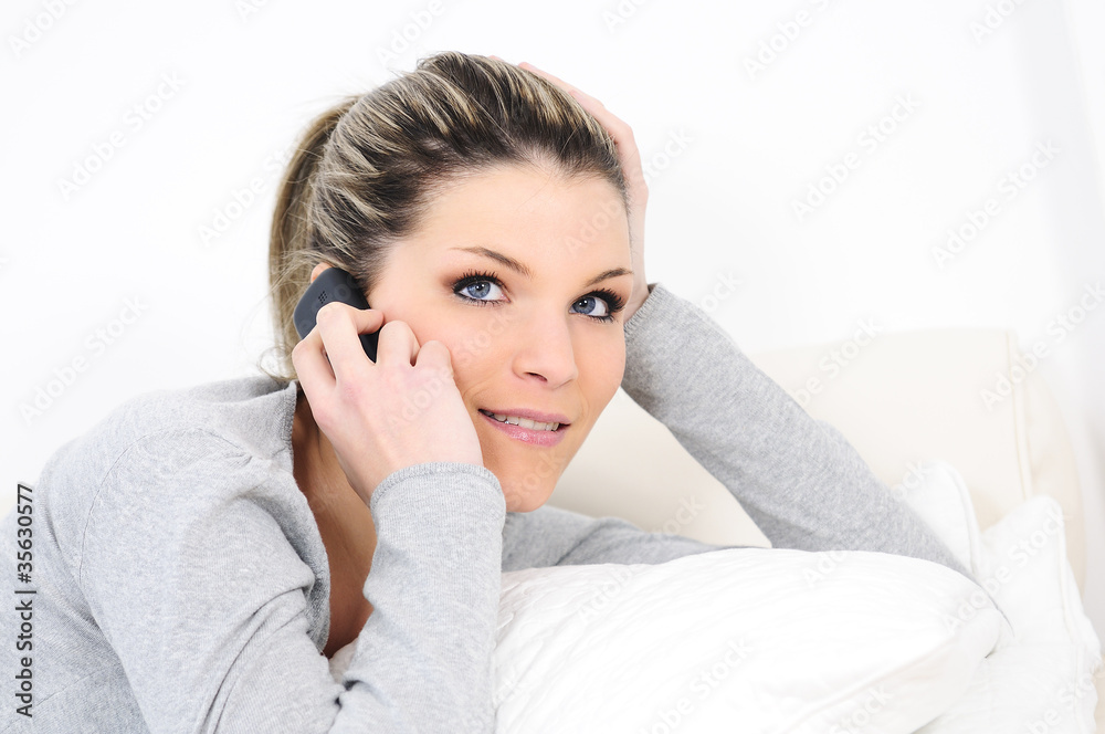 on telephone on telephone