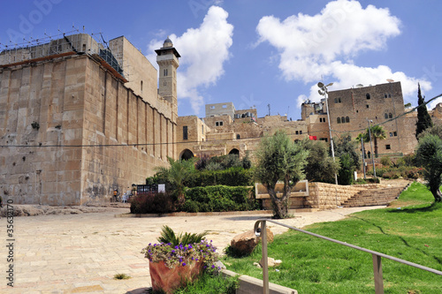 Cave of the Patriarchs in Hebron, Israel. photo