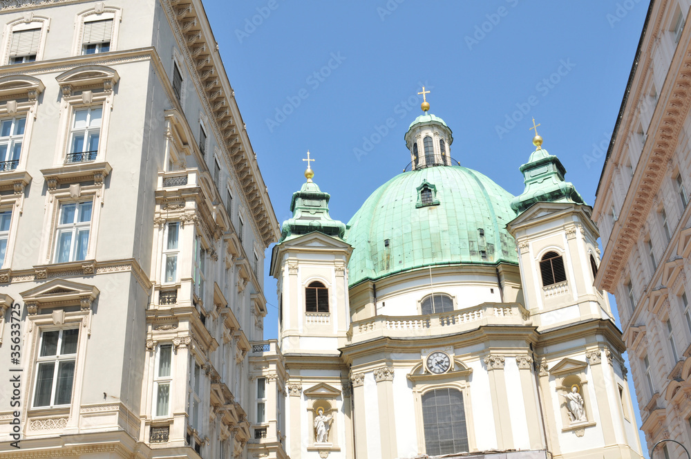 St. Peter Church (Peterskirche) in Vienna