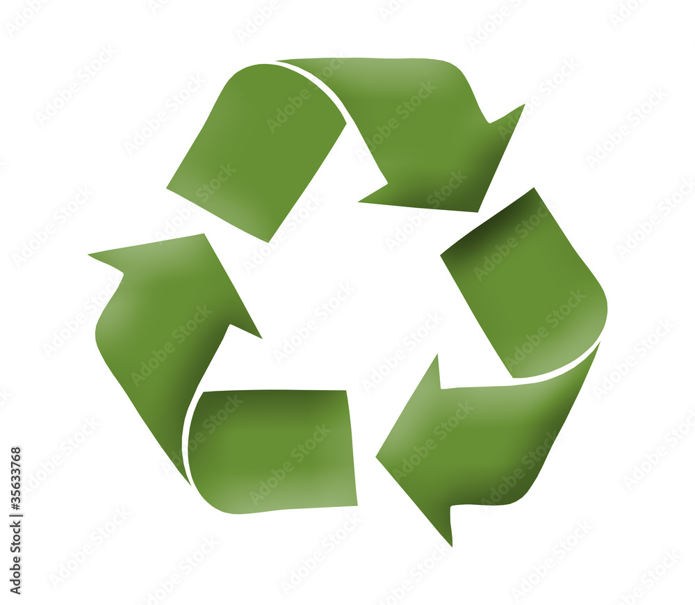 Recycle logo concept Recycle logo concept