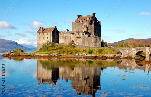 Bilde på lerret Eilean Donan Castle, Highlands, Scotland