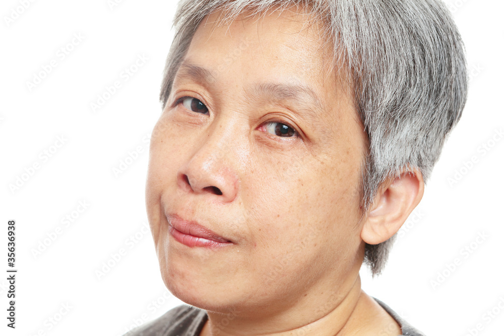 casual senior woman casual senior woman