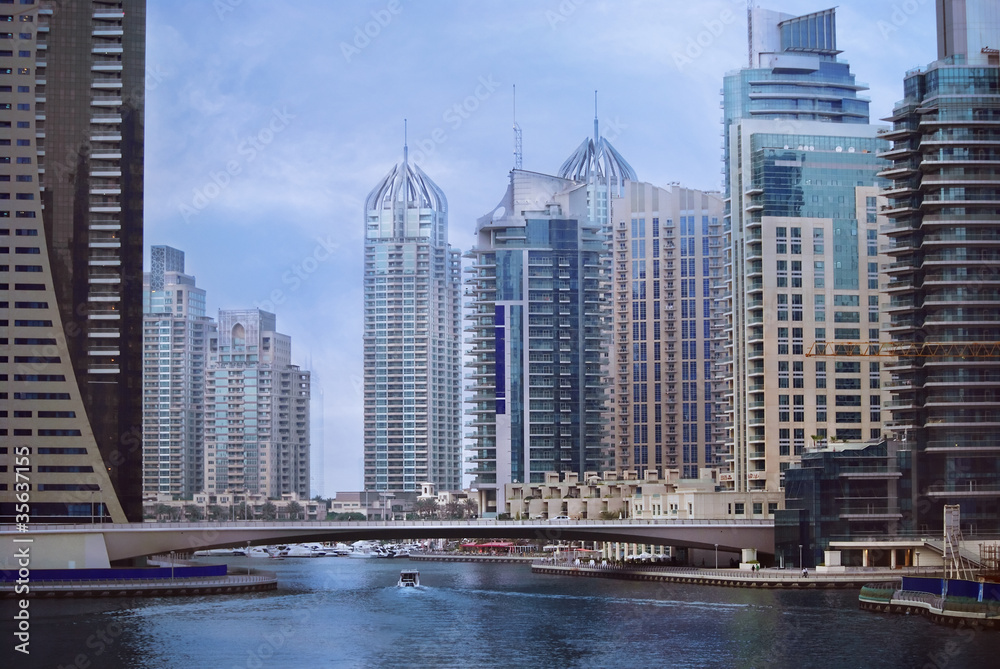 Obraz premium Dubai Marina