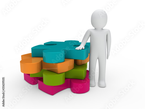 3d man puzzle