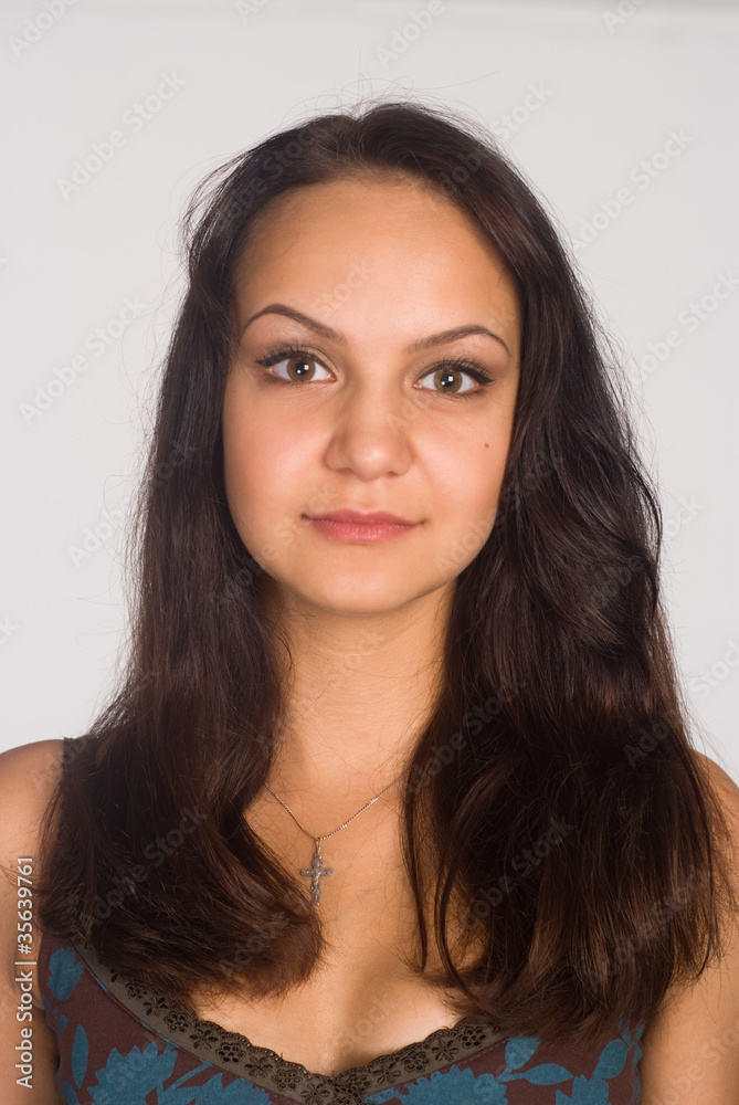 smart girl portrait smart girl portrait