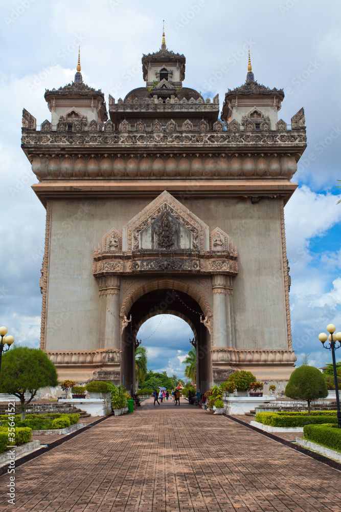 Obraz premium Patuxai monument