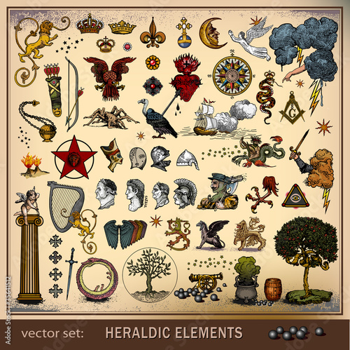 Heraldic elements