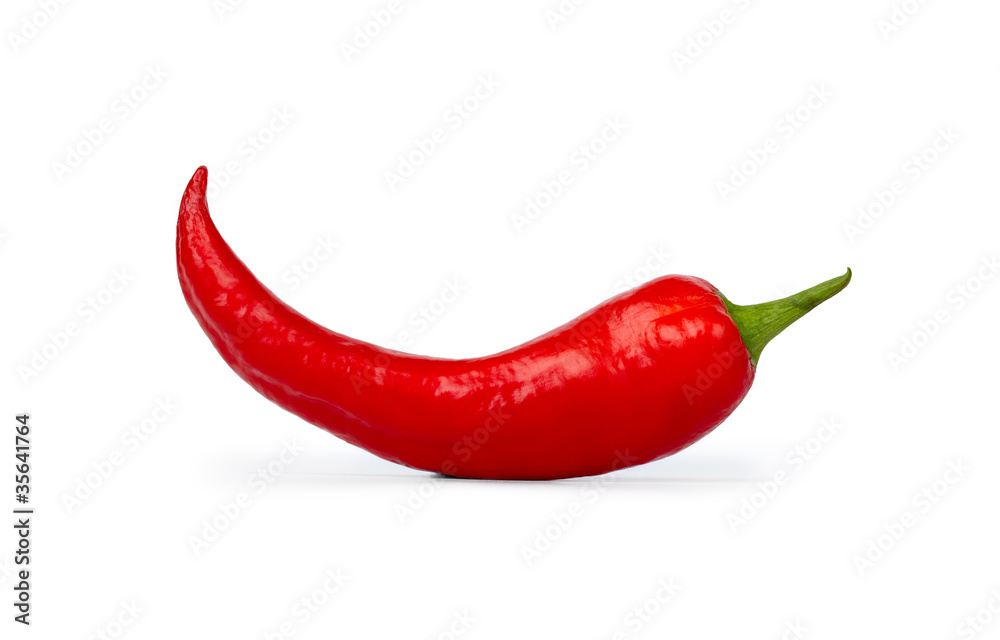 Chilli isolated on white Chilli isolated on white