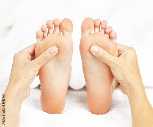 Bilde på lerret Foot massage