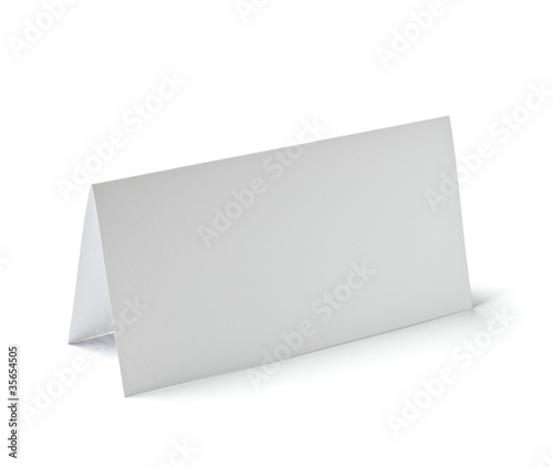 folded card note leaflet © Lumos sp