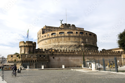 Saint Angelo castle, Rome, Italy