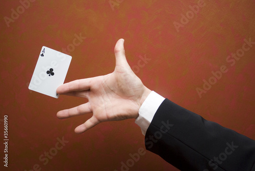 Magic card trick
