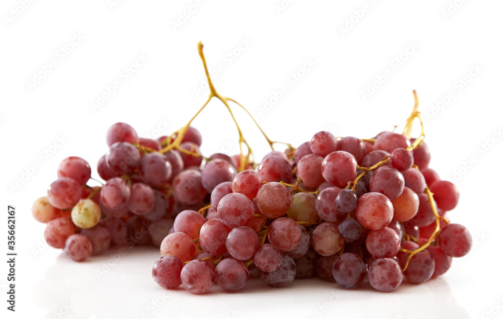 red grapes