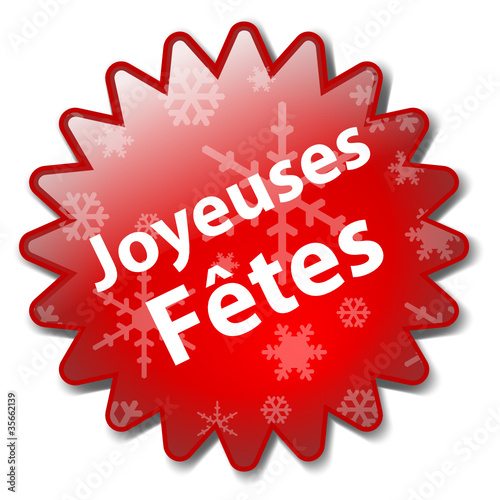 Tampon JOYEUSES FETES (joyeux noël bonne année meilleurs voeux)