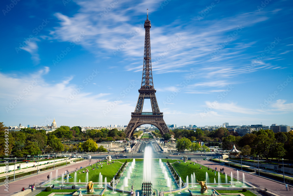 Naklejka premium Tour Eiffel Paris France