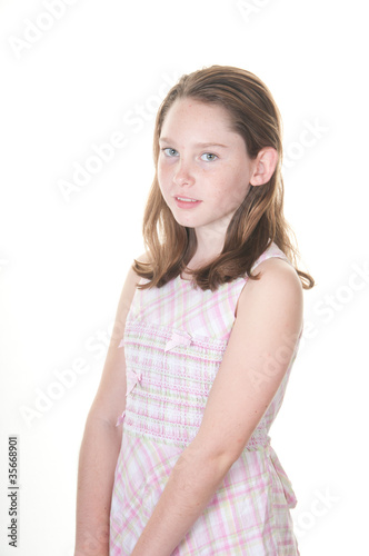 girl in conservative dress © Cheryl Casey