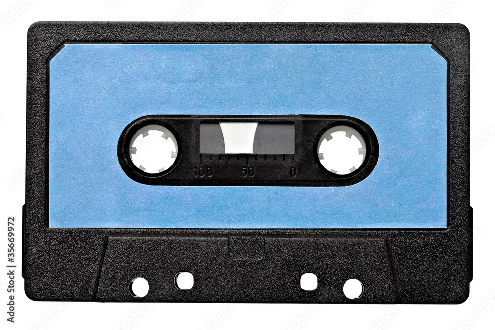 Obraz premium music audio tape vintage