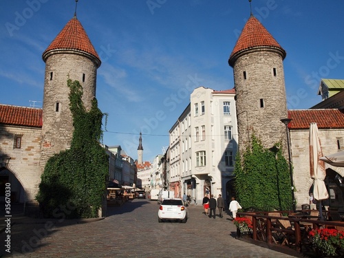 Tallinn old city gates
