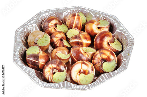 Bourgogne snails with garlic butter