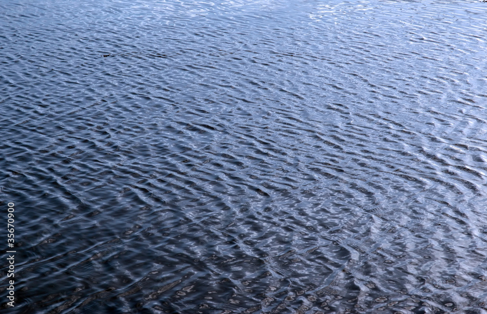rippled water surface with a pattern rippled water surface with a pattern