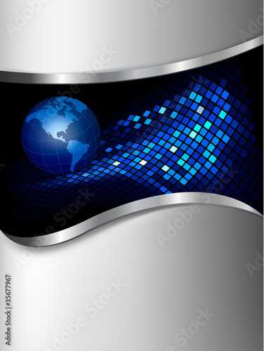 Abstract technology background. Vector illustration