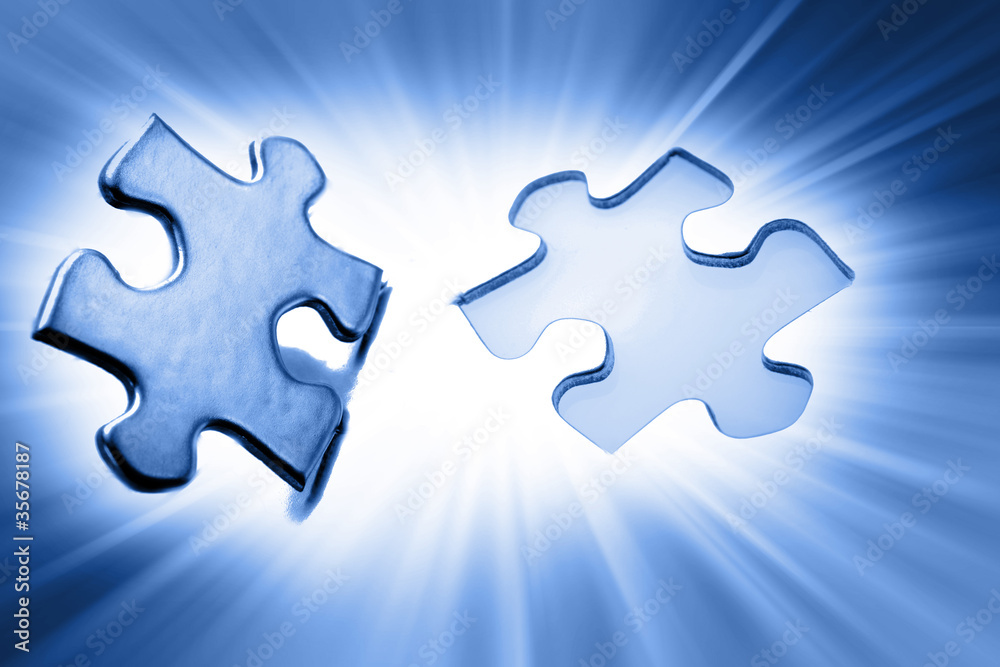 Obraz premium Puzzle piece