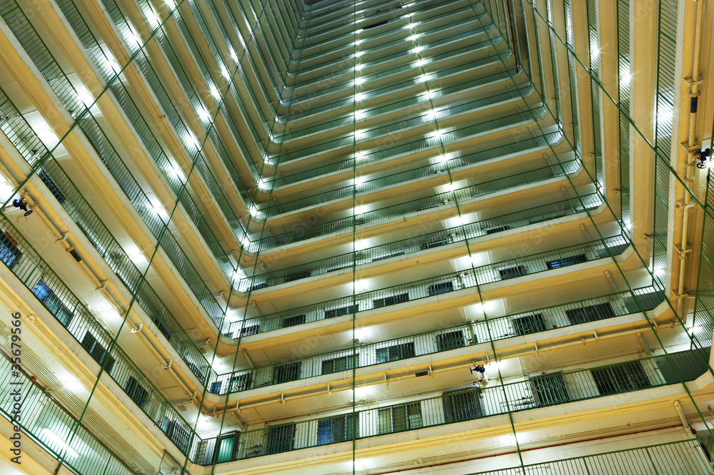 apartment building at night apartment building at night
