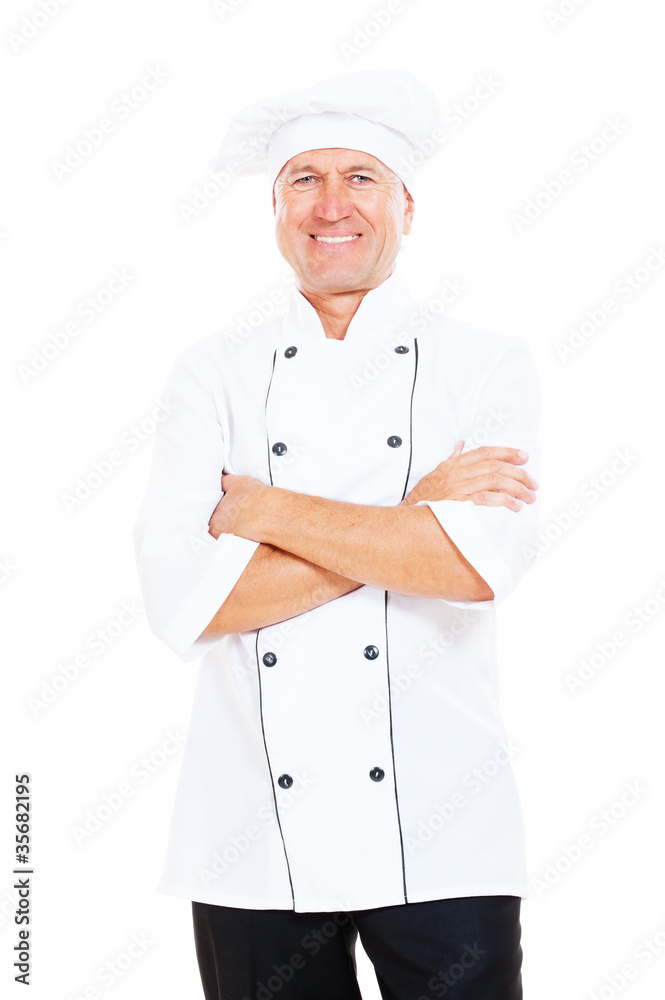 portrait of smiley chef